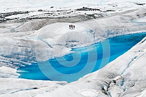 Mendenhall Glacier in Juneau, Alaska photo