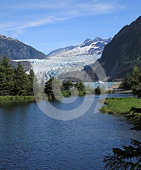 Mendenhall Glacier & Lake photo