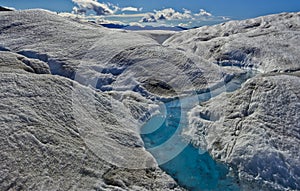 Mendenhall glacier water flow 2