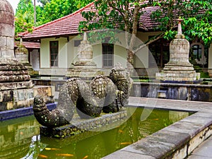 Mendut Buddhist Monastery, Borobodur, Indonesia