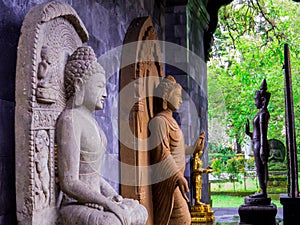 Mendut Buddhist Monastery, Borobodur, Indonesia