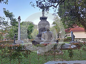 Mendut Temple with nature view