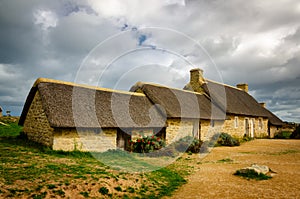 Meneham is a restored old village in Brittany, France