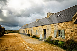 Meneham is a restored old village in Brittany, France