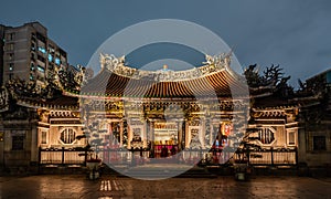 The Mengjia Longshan Temple in Taipei