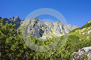 Mengusovská dolina. Vysoké Tatry. Slovensko