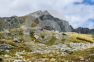Mengusovska valley and Koprovsky peak, High Tatras mountains, Slovakia, hiking theme