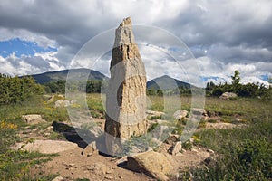 Menhir in Eyne, France