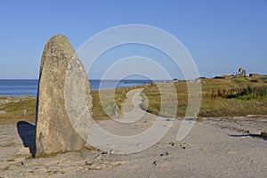 Menhir at Le Pouliguen in France