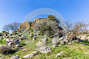 Menhir in Sardinia, Italy