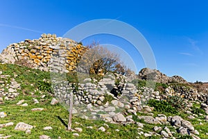 Menhir in Sardinia, Italy