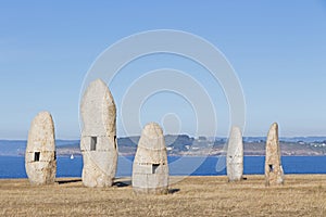Menhires, A Coruna, Spain