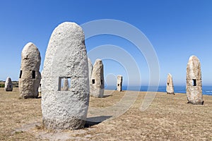 Menhires, A Coruna, Spain