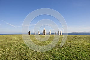 Menhirs Park at coruna