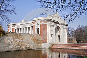 The Menin Gate Memorial in Belgium