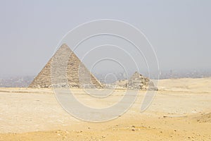 Menkaure pyramid and its proxies photo