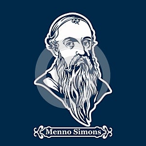 Menno Simons. Protestantism. Leaders of the European Reformation. photo