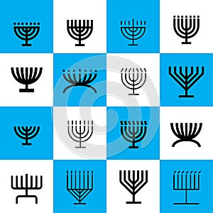 Menorah pattern