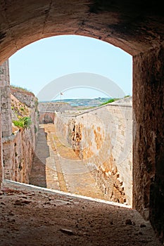 Menorca, Balearic Islands, Spain, fort, fortress, military, La Mola, Mahon, architecture, stone