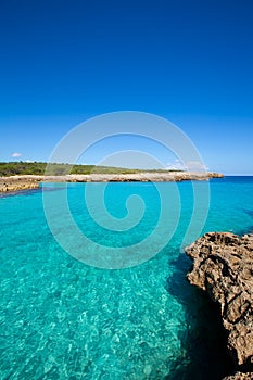 Menorca Cala des Talaier beach in Ciutadella at Balearic