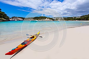 Menorca Cala Galdana Beach in Ciutadella at Balearic