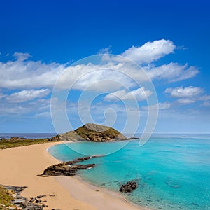 Menorca Cala Sa Mesquida Mao Mahon turquoise beach