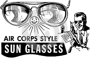 Mens Air Corps Sunglasses