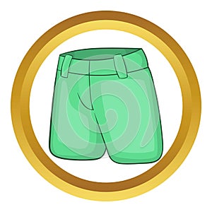 Mens classic shorts icon