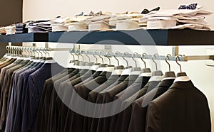 Mens clothing store