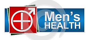 Mens Health Red Green Blue Banner