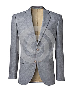 Mens jacket isolated on white with clipping path