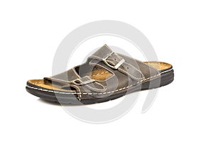 Mens leather Slippers