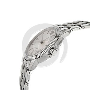 Mens luxury wrist watch on white