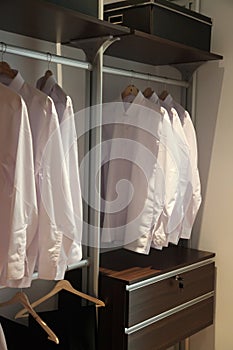 Mens shirts wardrobe