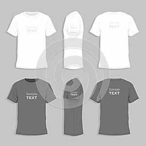 Mens t-shirt design template