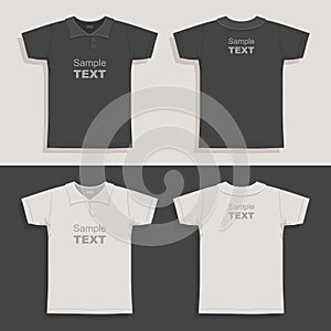 Mens t-shirt design template