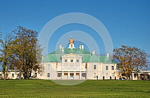 Menshikov palace in Lomonoisov in autumn