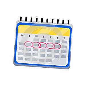 Menstruation Flat Icon