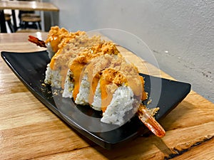 Mentai sushi