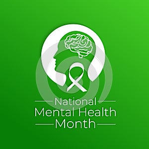 Mental health awareness month observed each year during May.