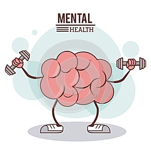 Mental health concept. brain training exercise healthy image