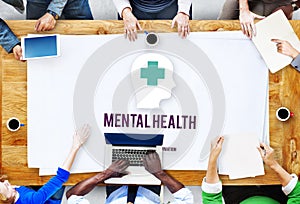 Mental Health Emotional Medicine Psychology Concept photo