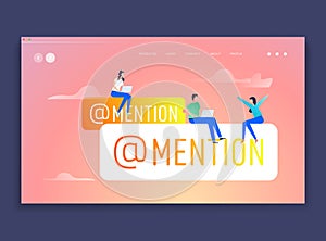 mention stories sticker business concept group of people working together