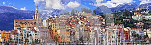 Menton, France: The Pearl of the French Riviera.