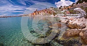 Menton, French Riviera, France