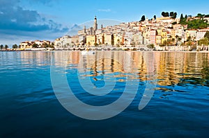 Menton Provence village view