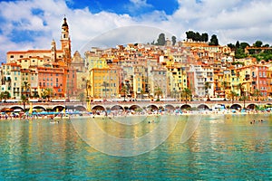 Menton, south of France