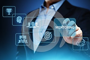 Mentoring Business Motivation Coaching Success Career concept