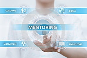 Mentoring Business Motivation Coaching Success Career concept