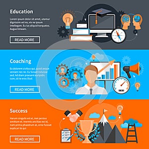 Mentoring Coaching Banners
